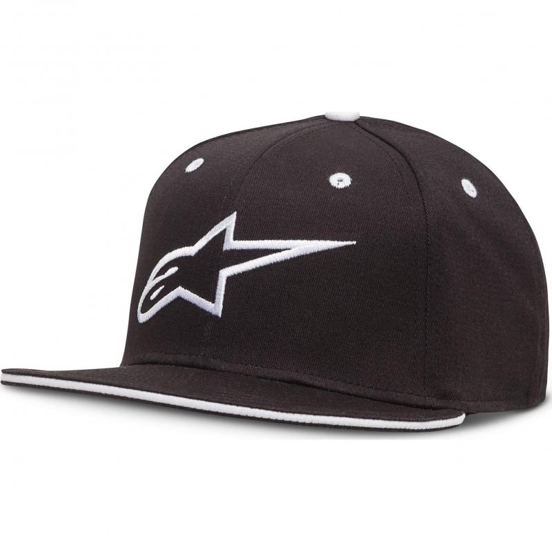 Casquette Alpinestars Ageless Flat noir/blanc- S/M
