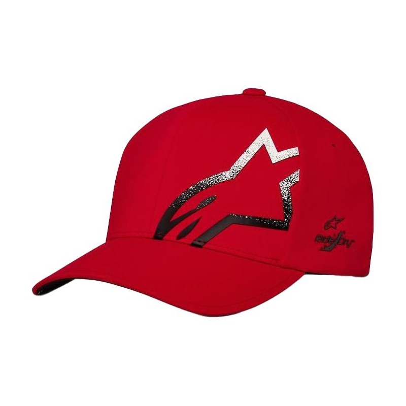 Casquette Alpinestars Corp Shift comet delta rouge/noir- S/M