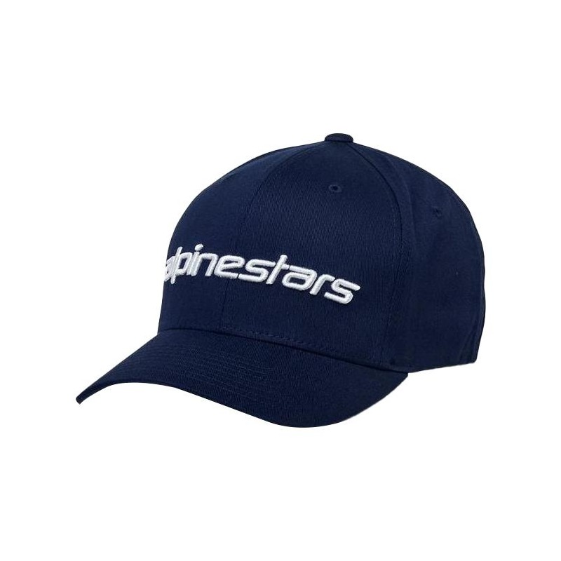 Casquette Alpinestars Linear navy/blanc- S/M