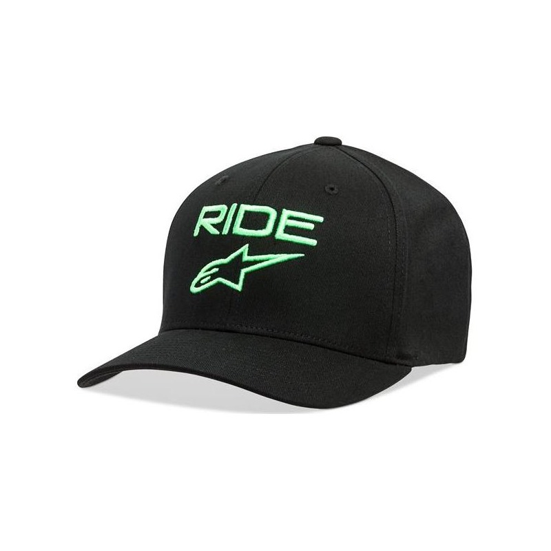 Casquette Alpinestars noir/vert- S/M
