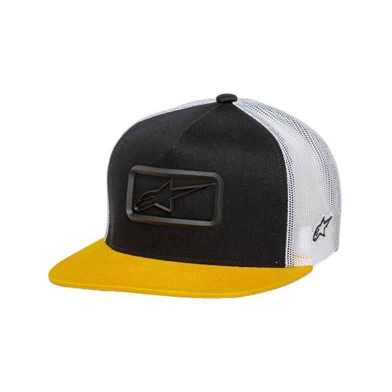 Casquette Alpinestars Race Trucker noir/jaune