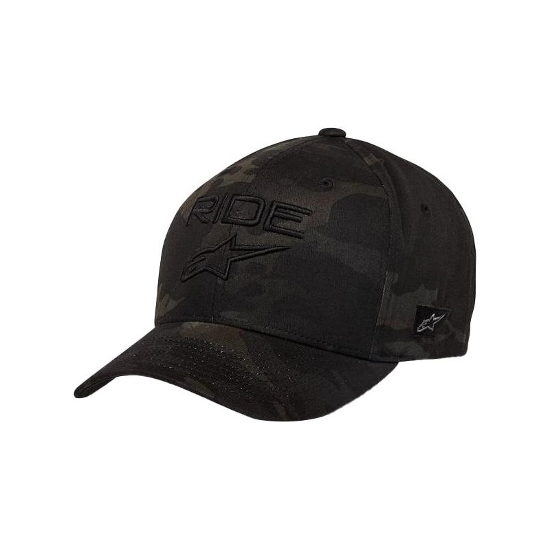 Casquette Alpinestars Ride Multicam noir/noir- S/M