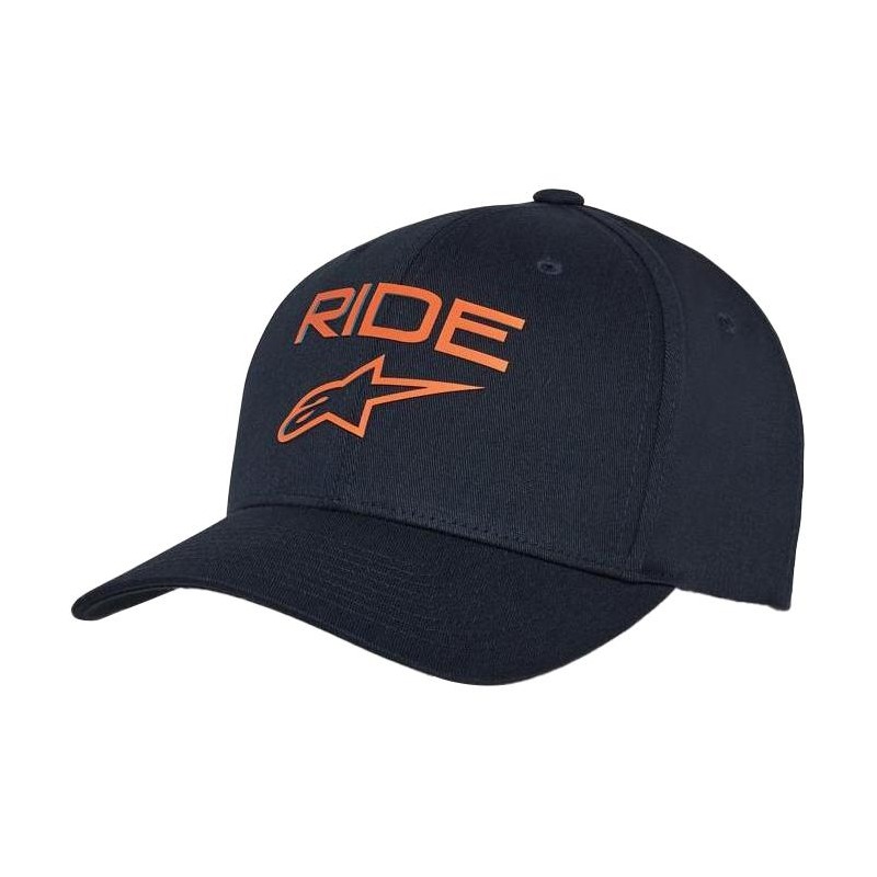 Casquette Alpinestars Ride Transfer navy/orange- S/M