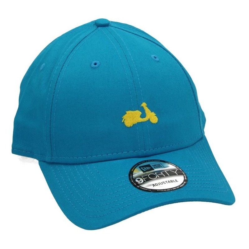 Casquette baseball Vespa New Era 9Forty bleu