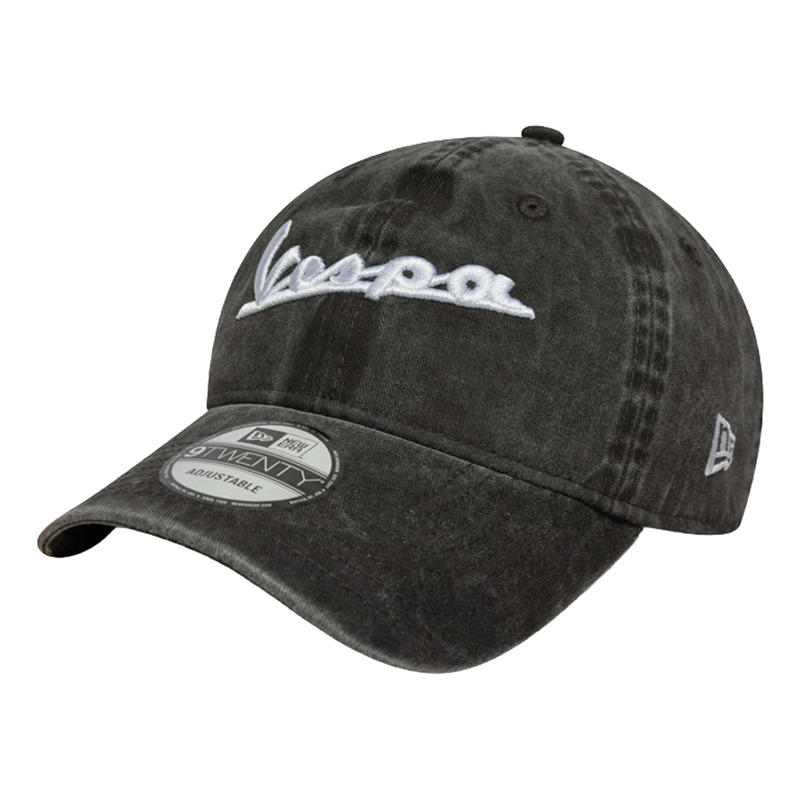Casquette Baseball Vespa New Era Washed 9Twenty® noir/blanc