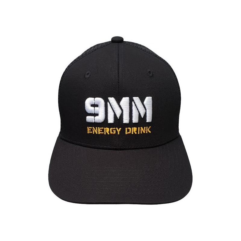 Casquette Bud Racing Energy drink 9mm noir