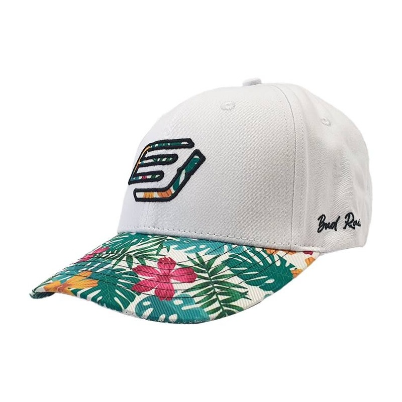Casquette Bud Racing Tropical blanc