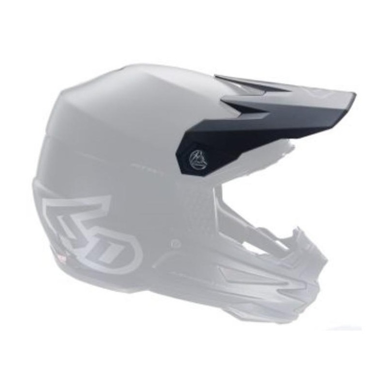 Casquette casque cross 6D ATR-1 Solid noir mat