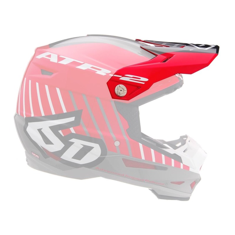Casquette casque cross 6D ATR-2 Motion rouge