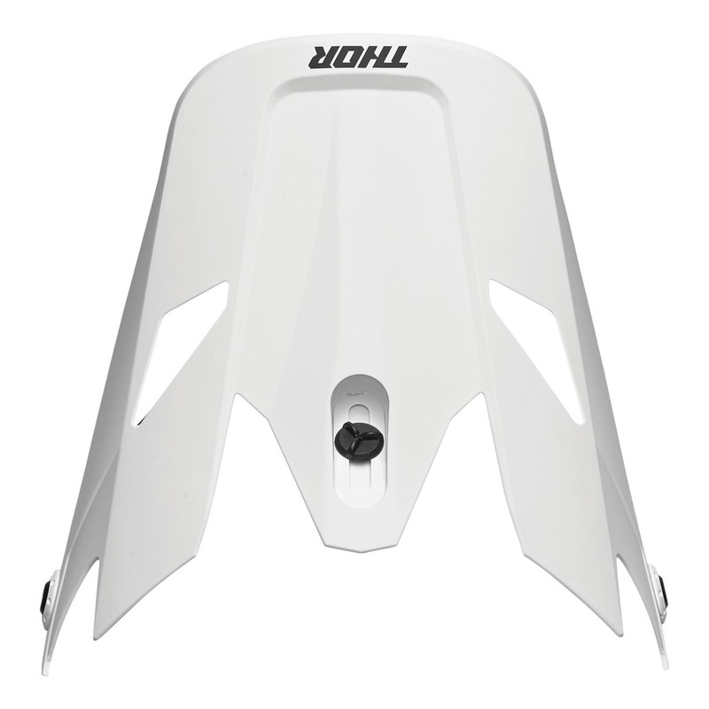 Casquette casque cross Thor Sector Birdrock noir/blanc mat