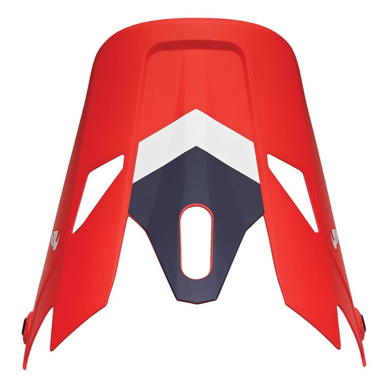 Casquette casque cross Thor Sector Chev rouge/navy mat