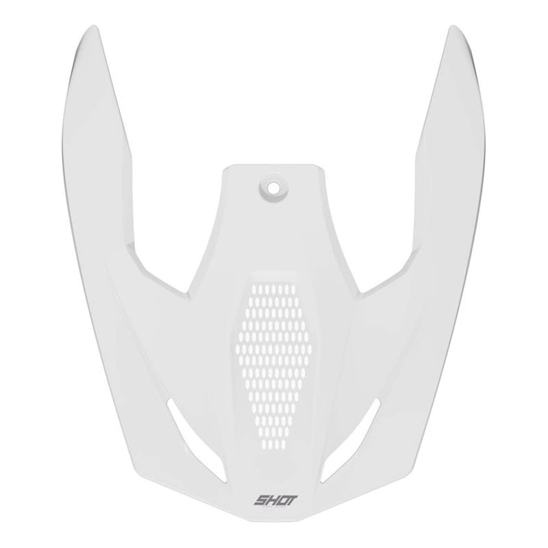 Casquette casque Shot Furious Solid white glossy