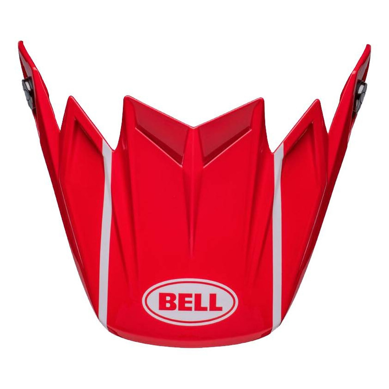 Casquette de casque Bell Moto-9S Flex Sprint Gloss rouge