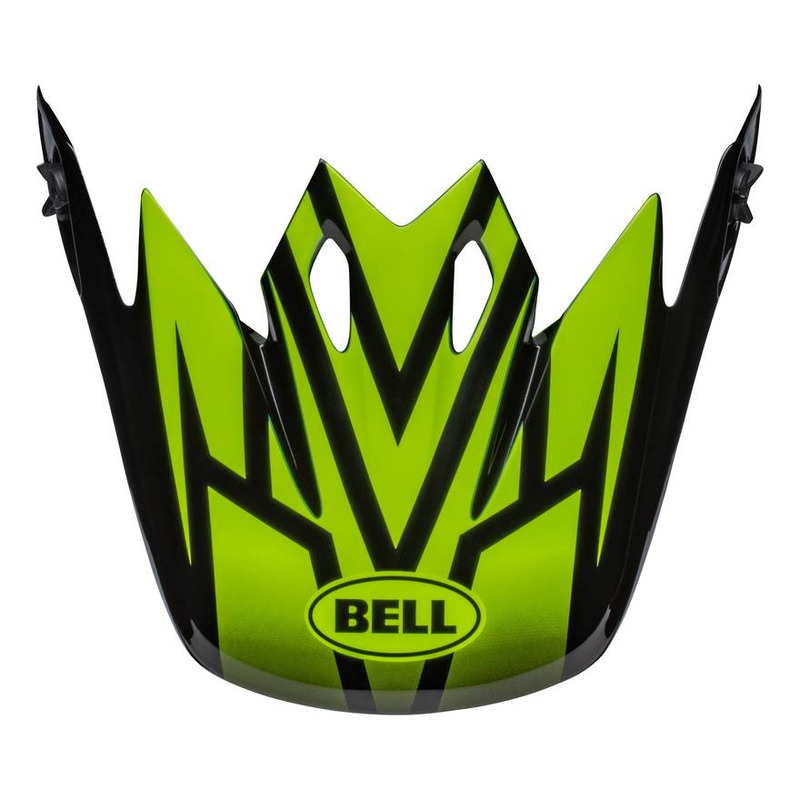 Casquette de casque Bell MX-9 Mips Disrupt noir/vert
