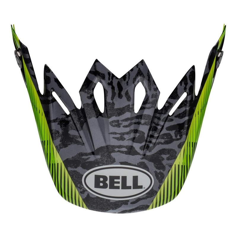 Casquette de casque cross Bell Moto-9 Chief noir/blanc/vert