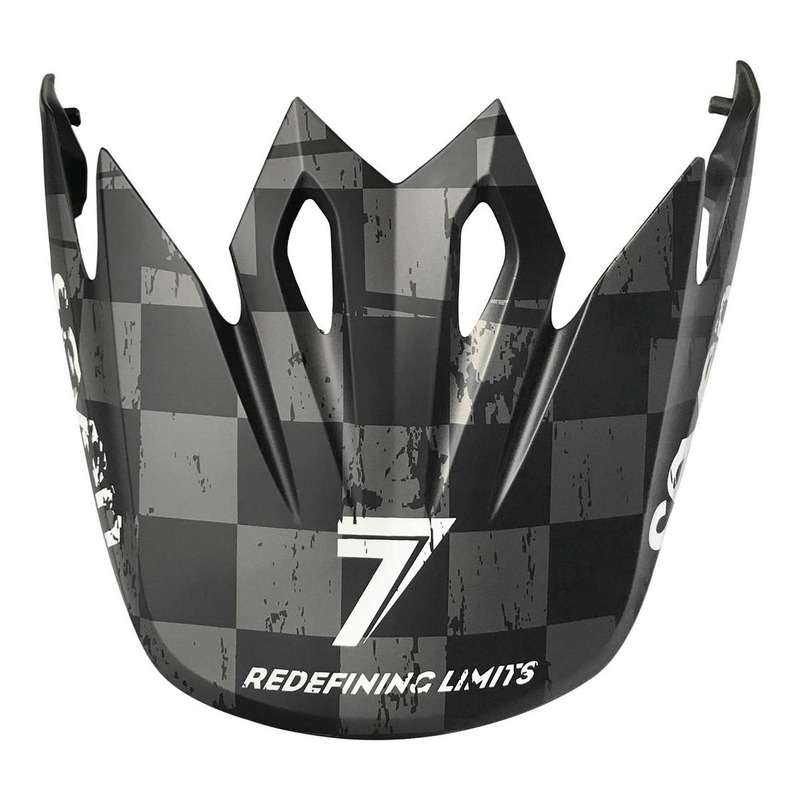 Casquette de casque cross Bell MX-9 Checkmate noir