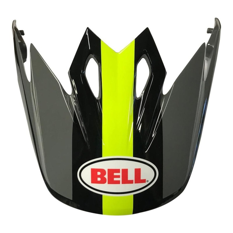 Casquette de casque cross Bell MX-9 Marauder jaune/noir