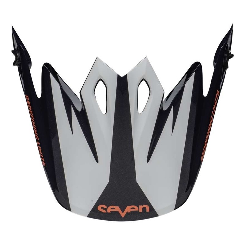 Casquette de casque cross Bell MX-9 Seven Ignite marine/corail