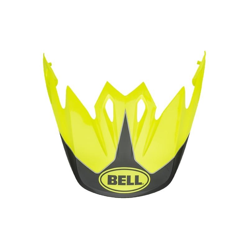 Casquette de casque cross Bell MX-9 Stryker vert fluo