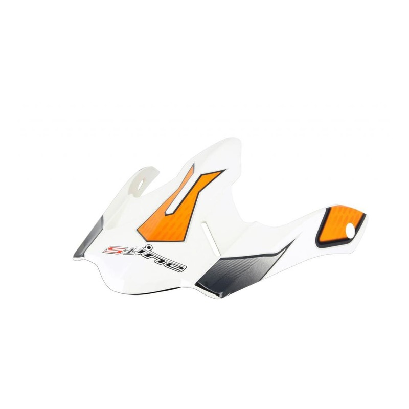 Casquette de casque Cross S-Line S820 blanc/orange