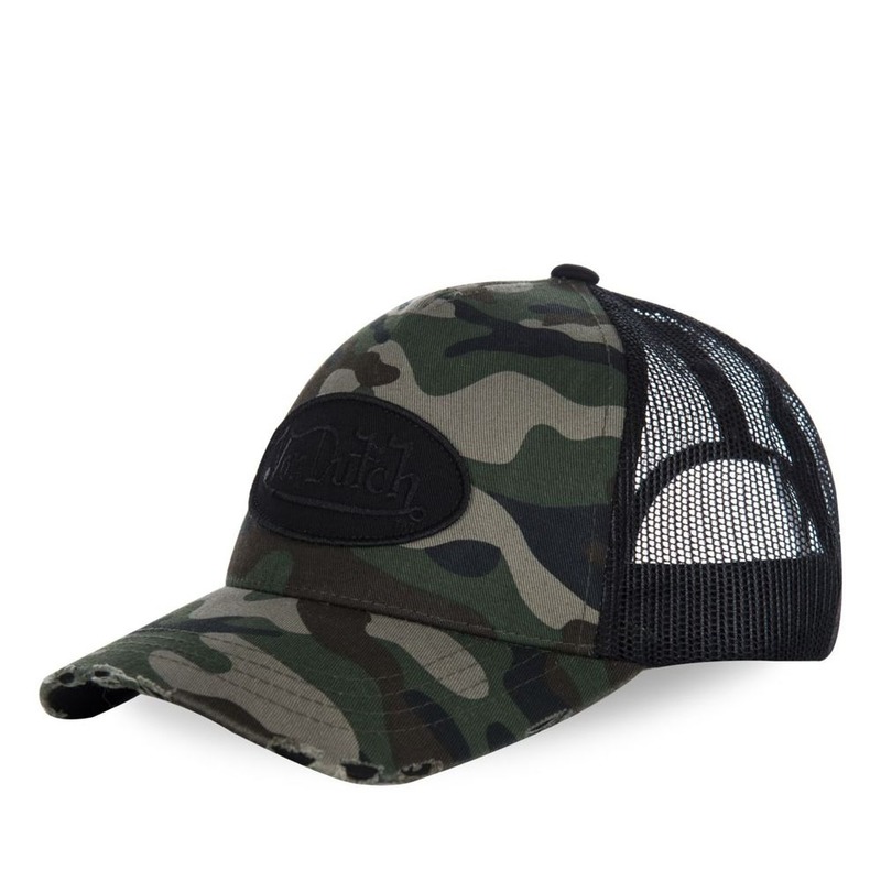 Casquette enfant Von Dutch Camo vert