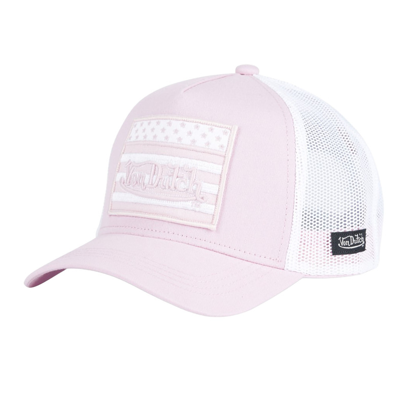 Casquette femme Von Dutch Flag Pink