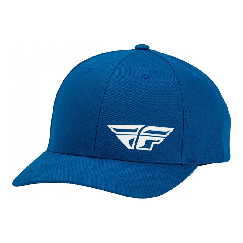 Casquette Fly Racing F-Wing bleu