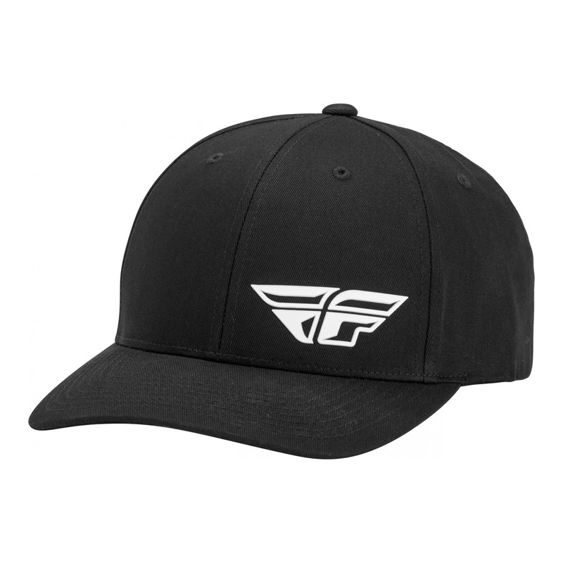 Casquette Fly Racing F-Wing noir