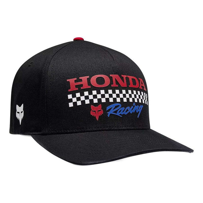 Casquette Fox Racing Honda Flexfit black- S/M