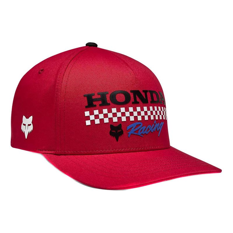 Casquette Fox Racing Honda Flexfit red- S/M