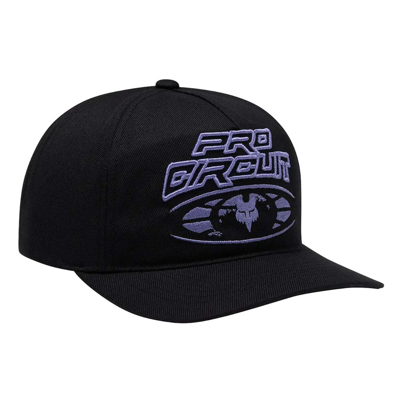 Casquette Fox Racing snapback Pro Circuit noir