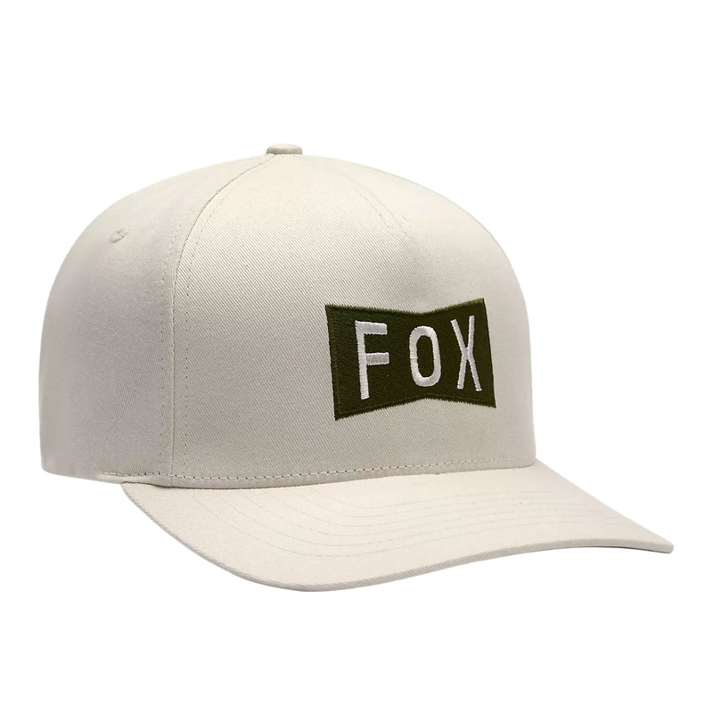 Casquette Fox Racing Typeface white- S/M