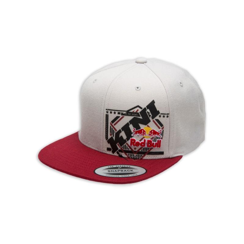 Casquette Kini Red Bull Slanted gris/rouge