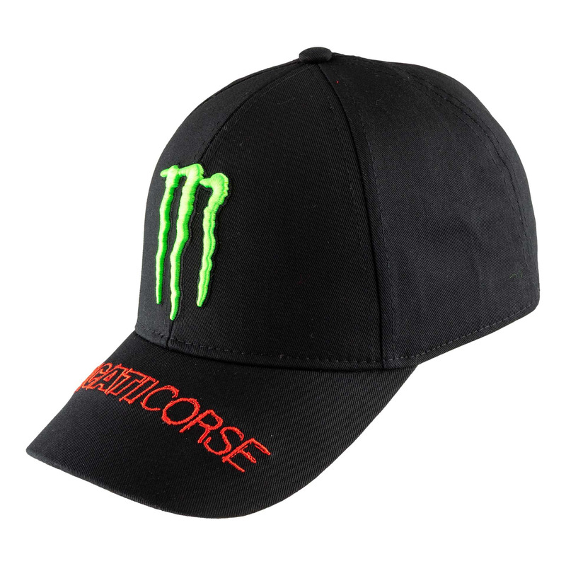 Casquette Moto GP Apparel Ducati Corse Monster Energy Baseball black