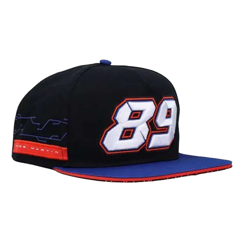 Casquette Moto GP Apparel Jorge Martin Flat Cap 89 black
