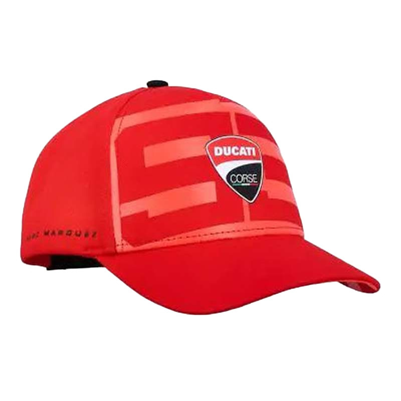 Casquette Moto GP Apparel Marc Marquez Ducati Corse Baseball red