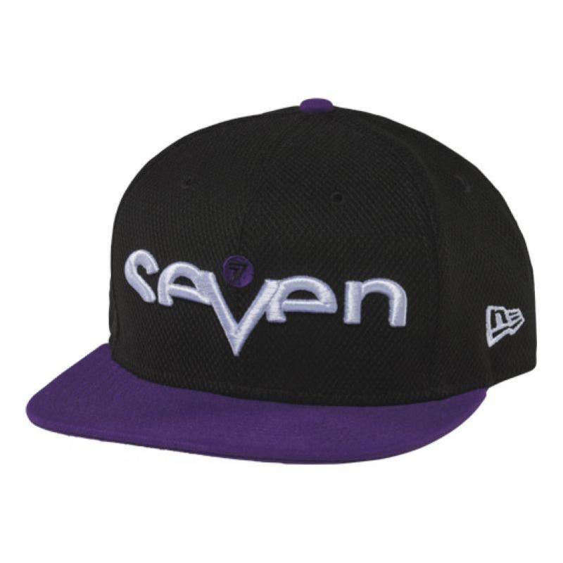 Casquette Seven Brand noir/violet