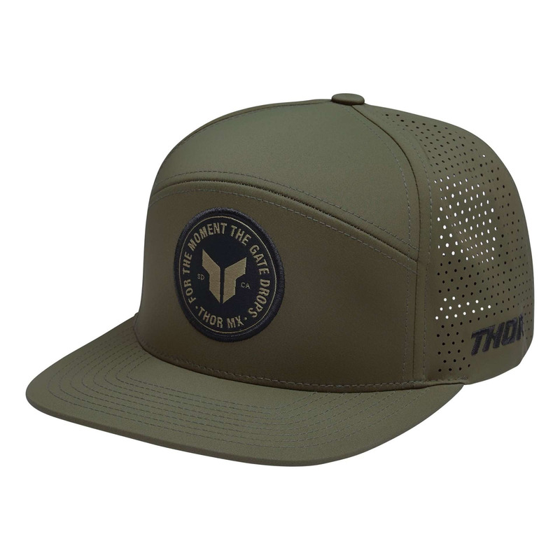 Casquette Thor Badge heather olive