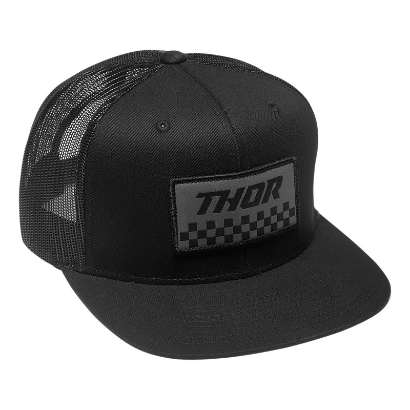 Casquette Thor Checker noir/charcoal