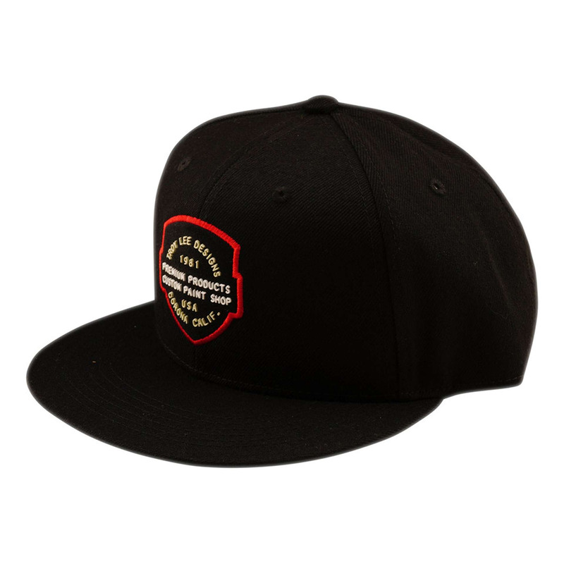 Casquette Troy Lee Designs Imprint Flat Bill noir