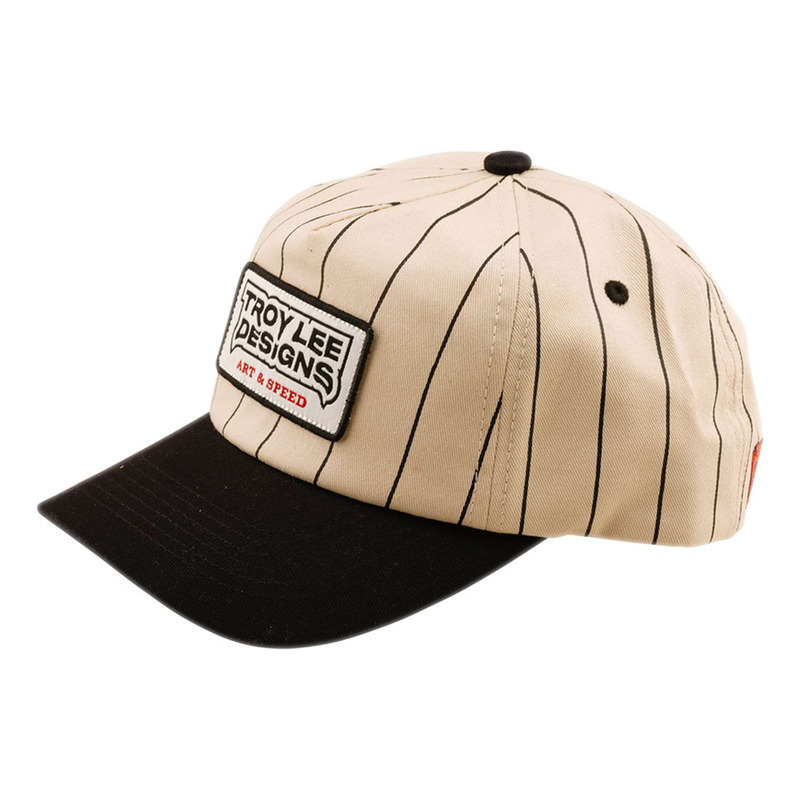Casquette Troy Lee Designs Medieval Curved noir/pumice