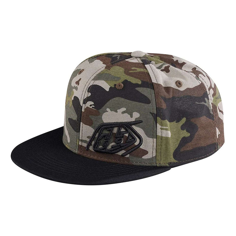 Casquette Troy Lee Designs Slice camo army green/black