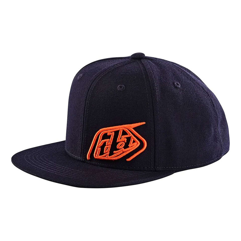 Casquette Troy Lee Designs Slice navy/orange