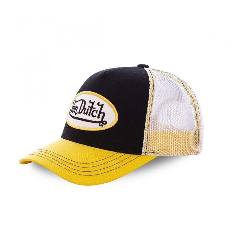 Casquette Von Dutch Colors jaune/noir