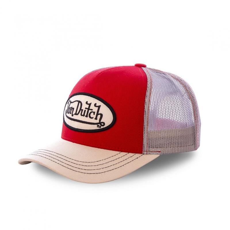 Casquette Von Dutch Colors Rouge/Blanche