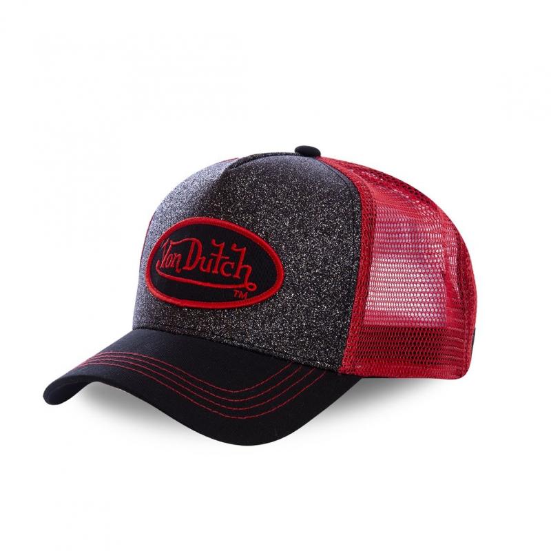 Casquette Von Dutch Flak Rouge