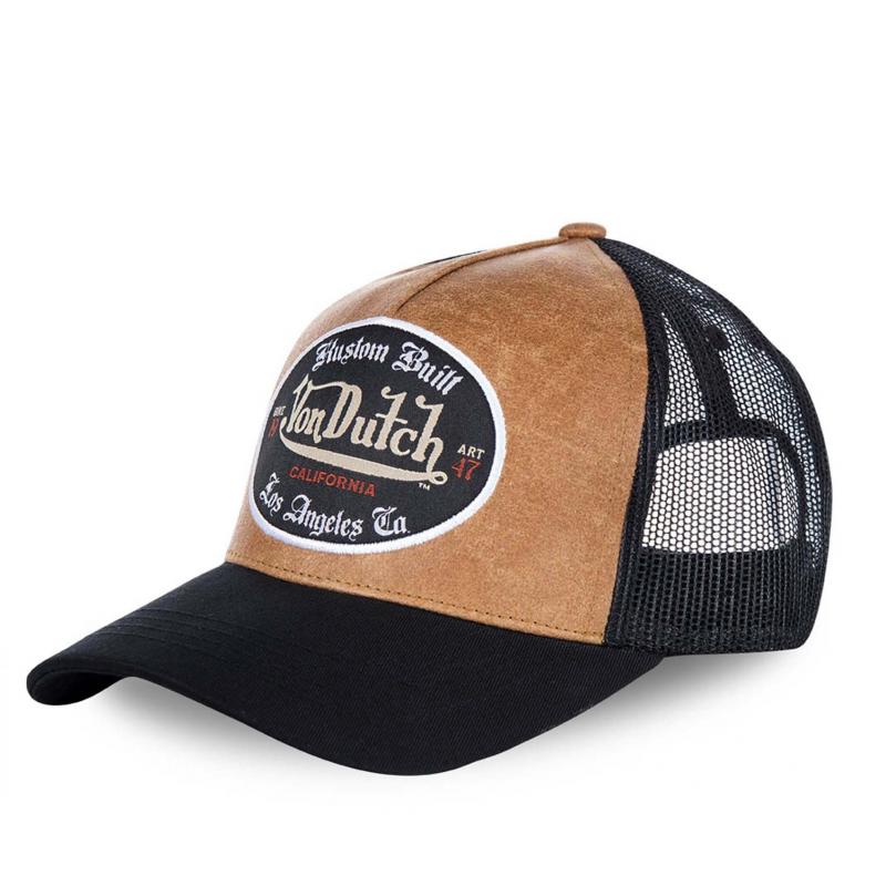 Casquette Von Dutch marron