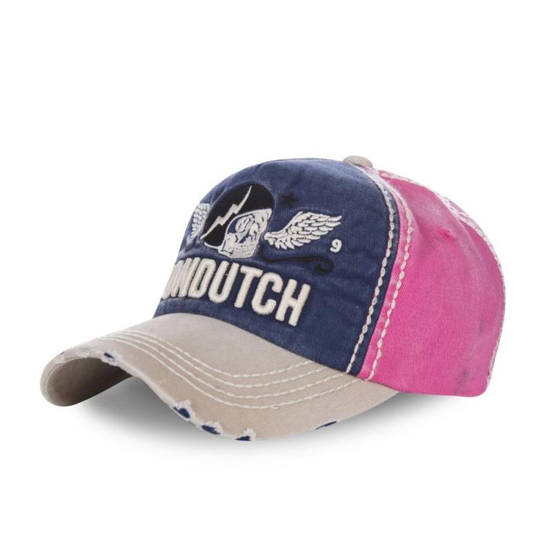 Casquette Von Dutch Xavier bleu/rose