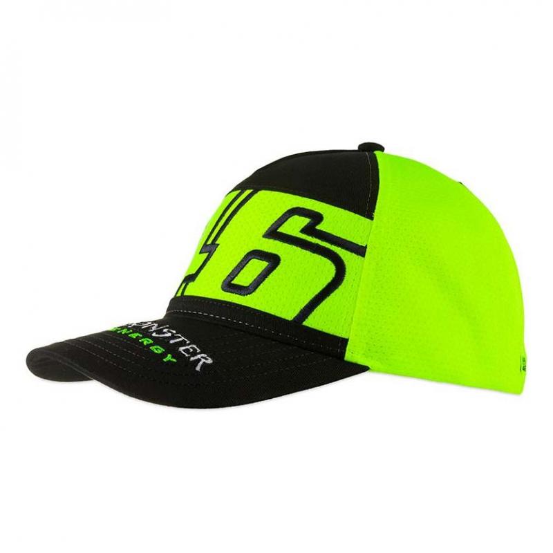 Casquette VR46 Dual Monster noir/jaune 2020