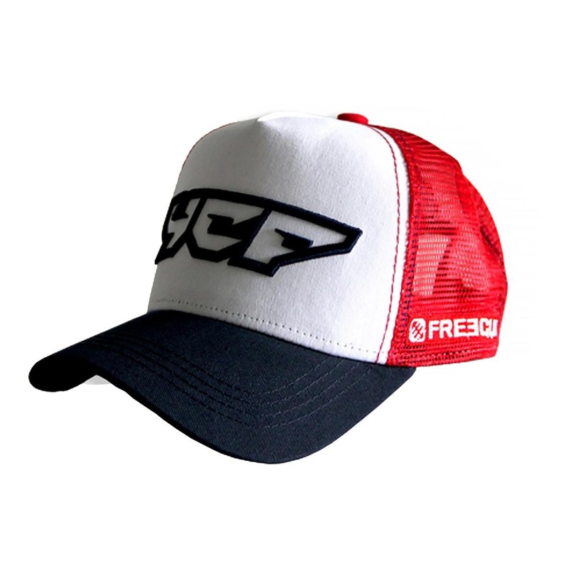 Casquette YCF/Freegun noir/blanc/rouge
